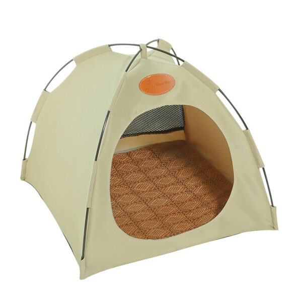 Foldable Cat Outdoor Canvas Tent - Image 4